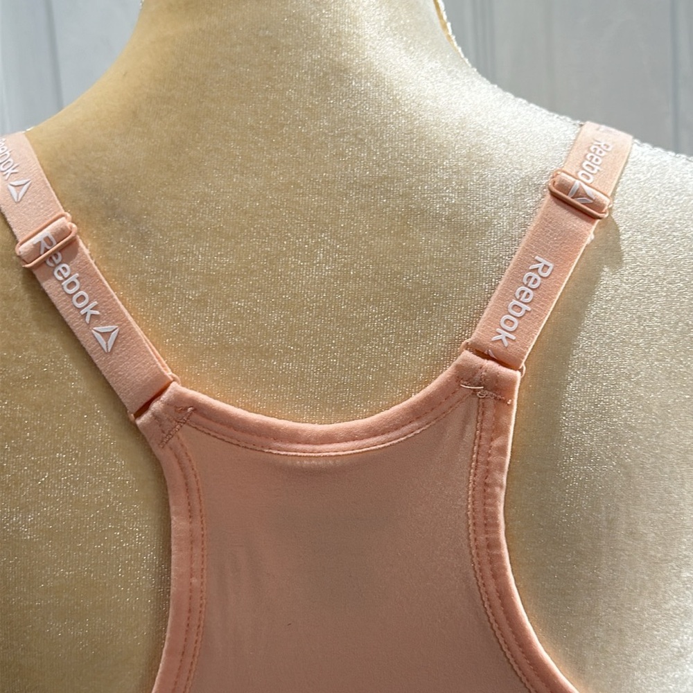 Reebok Women's Low Impact Favorite Bra with Removable Cups Size L - Picture 7 of 10